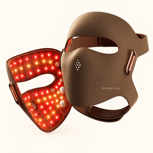 Dermivue 6D Laser & EMS Face Mask — bronze