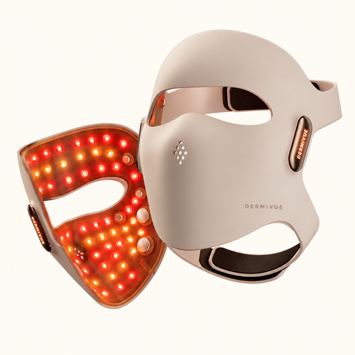 Dermivue 6D Laser & EMS Face Mask — champagne