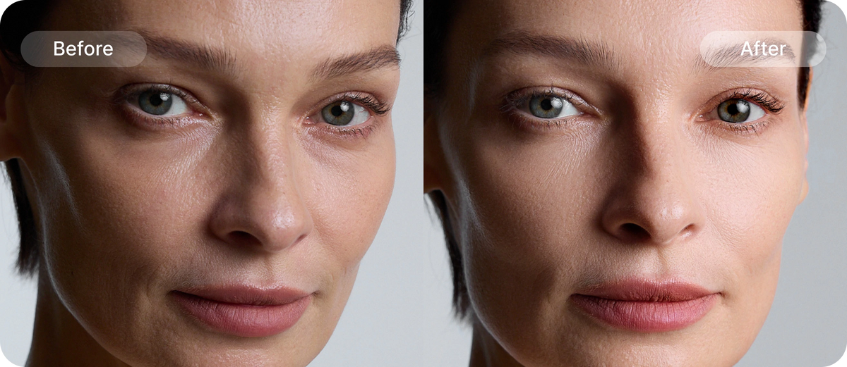 Reported wrinkle comparison for the matching 4D model